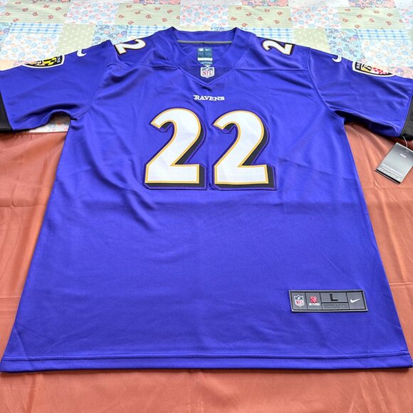 NFL Other - Nike Derrick Henry Purple Baltimore Ravens Team Player Game Jersey